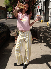 Bruno Jean in Painted Over Yellow