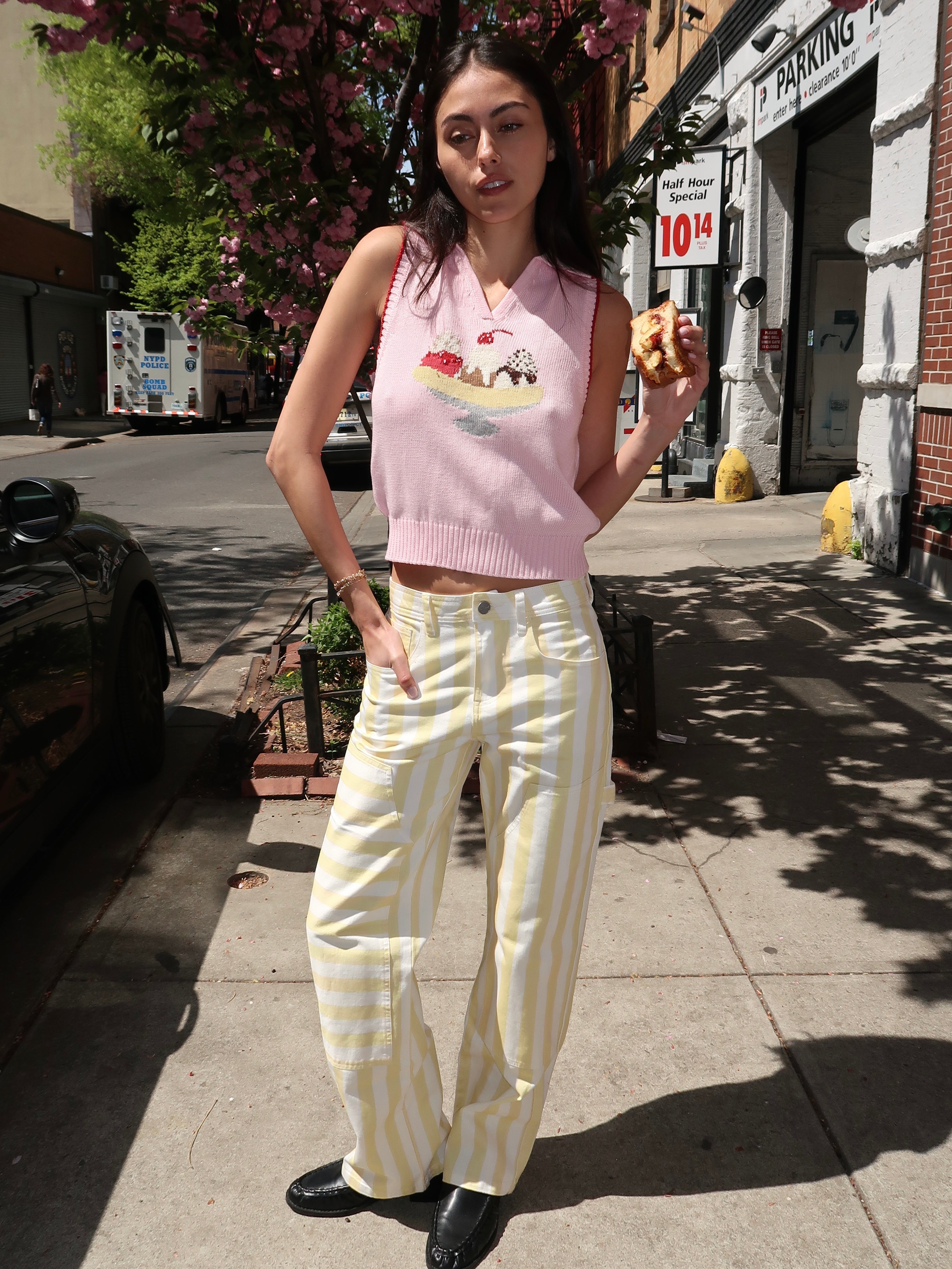 Bruno Jean in Painted Over Yellow