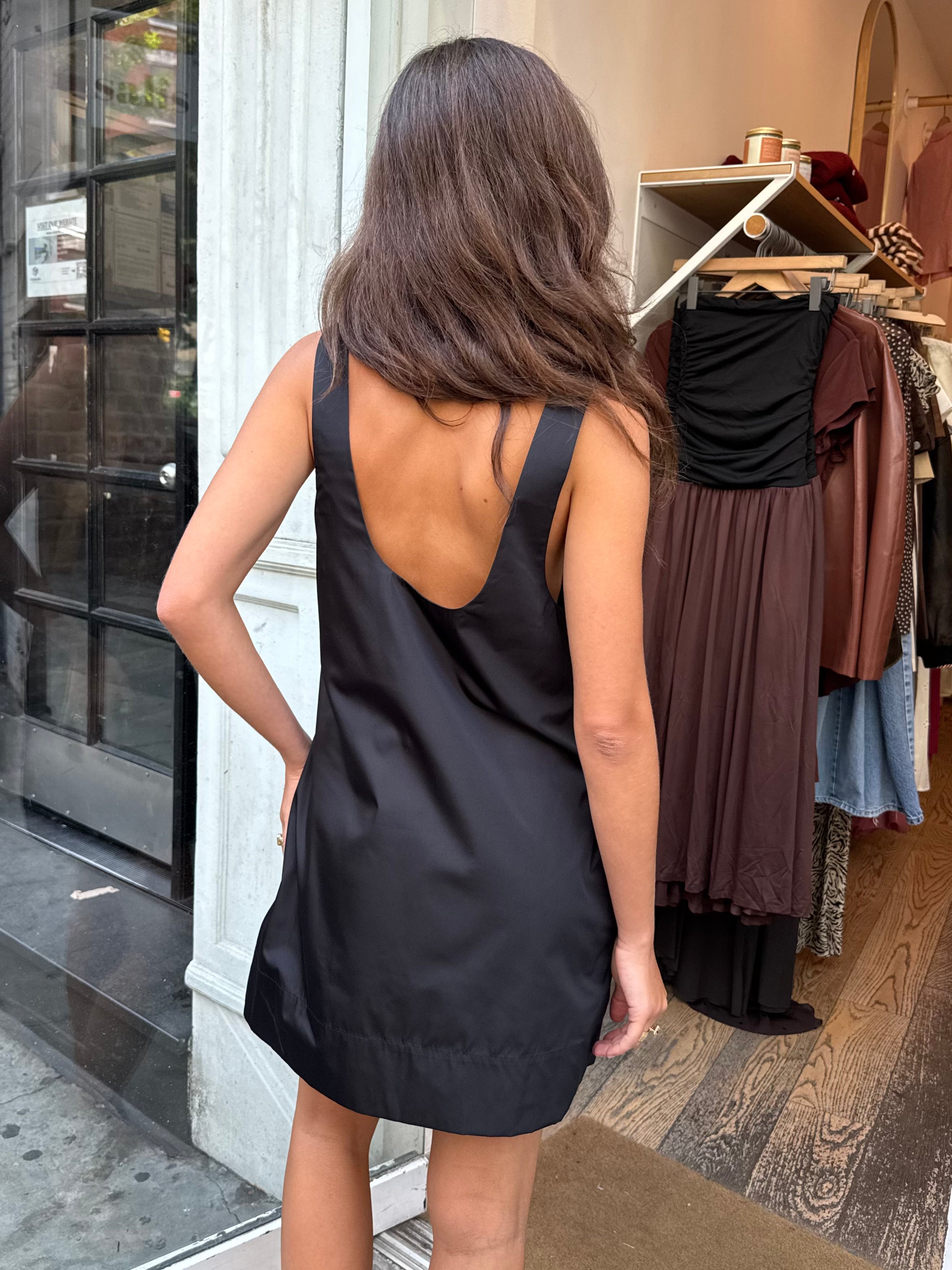 Jordan Mini Dress in Black