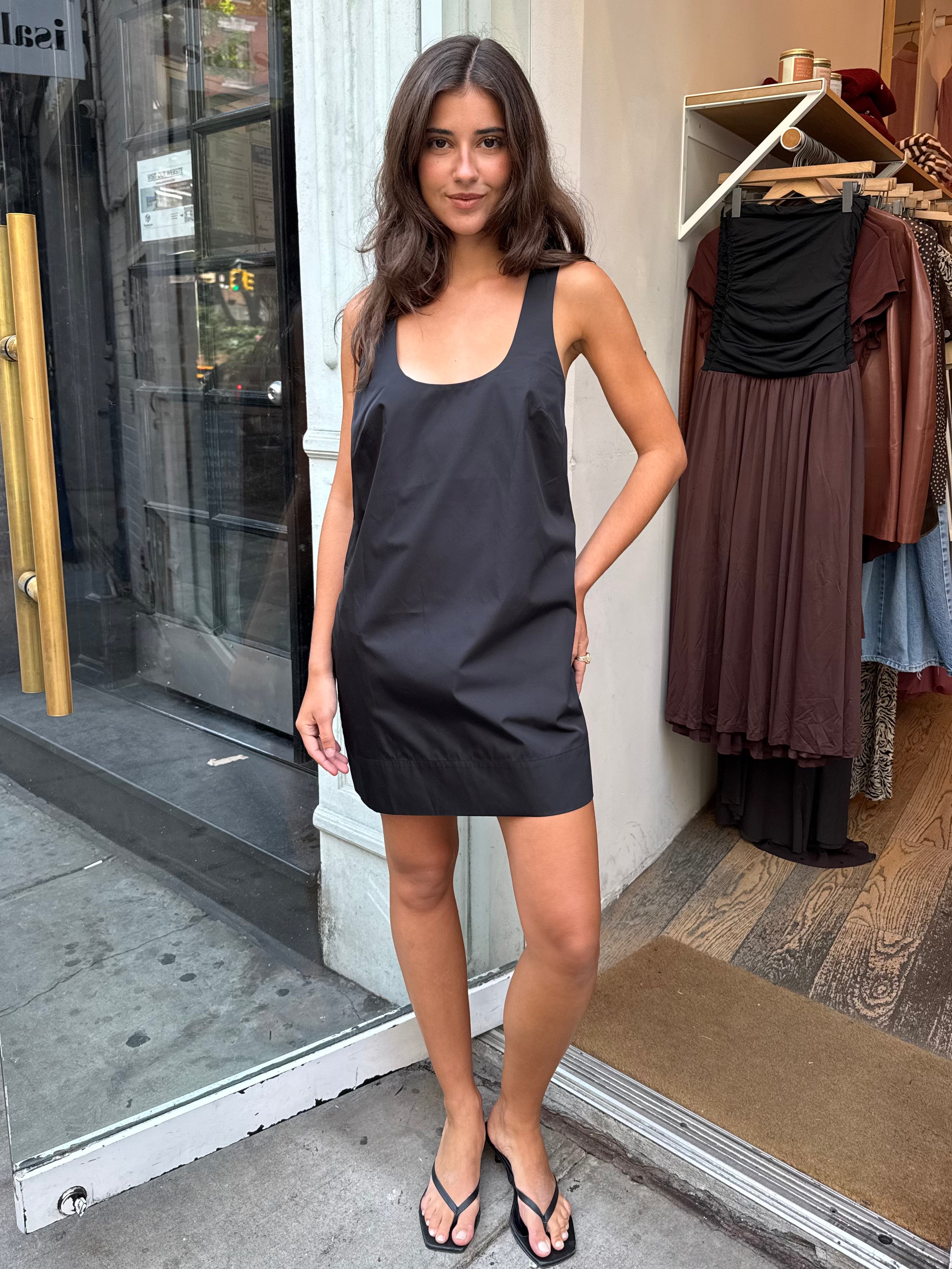 Jordan Mini Dress in Black
