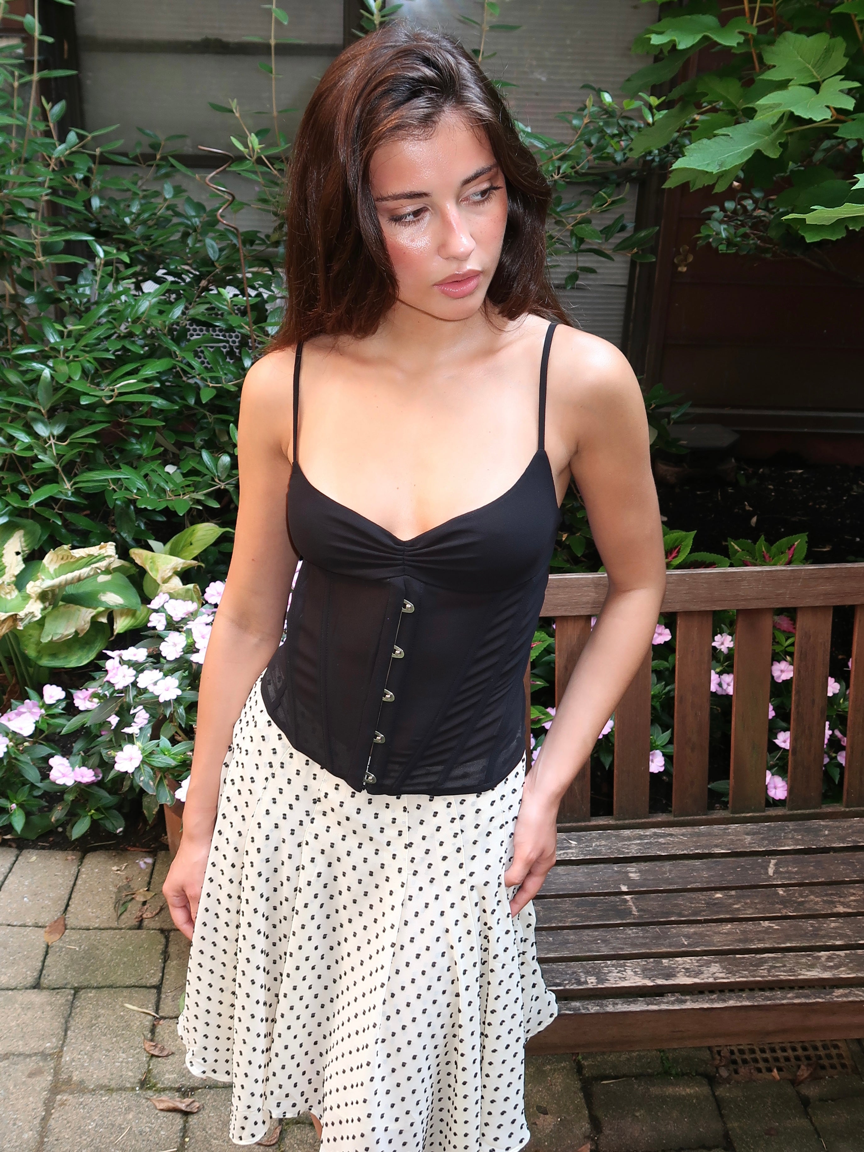 Alessia Corset in Black