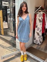 Tavi Pop Over Dress in Palms
