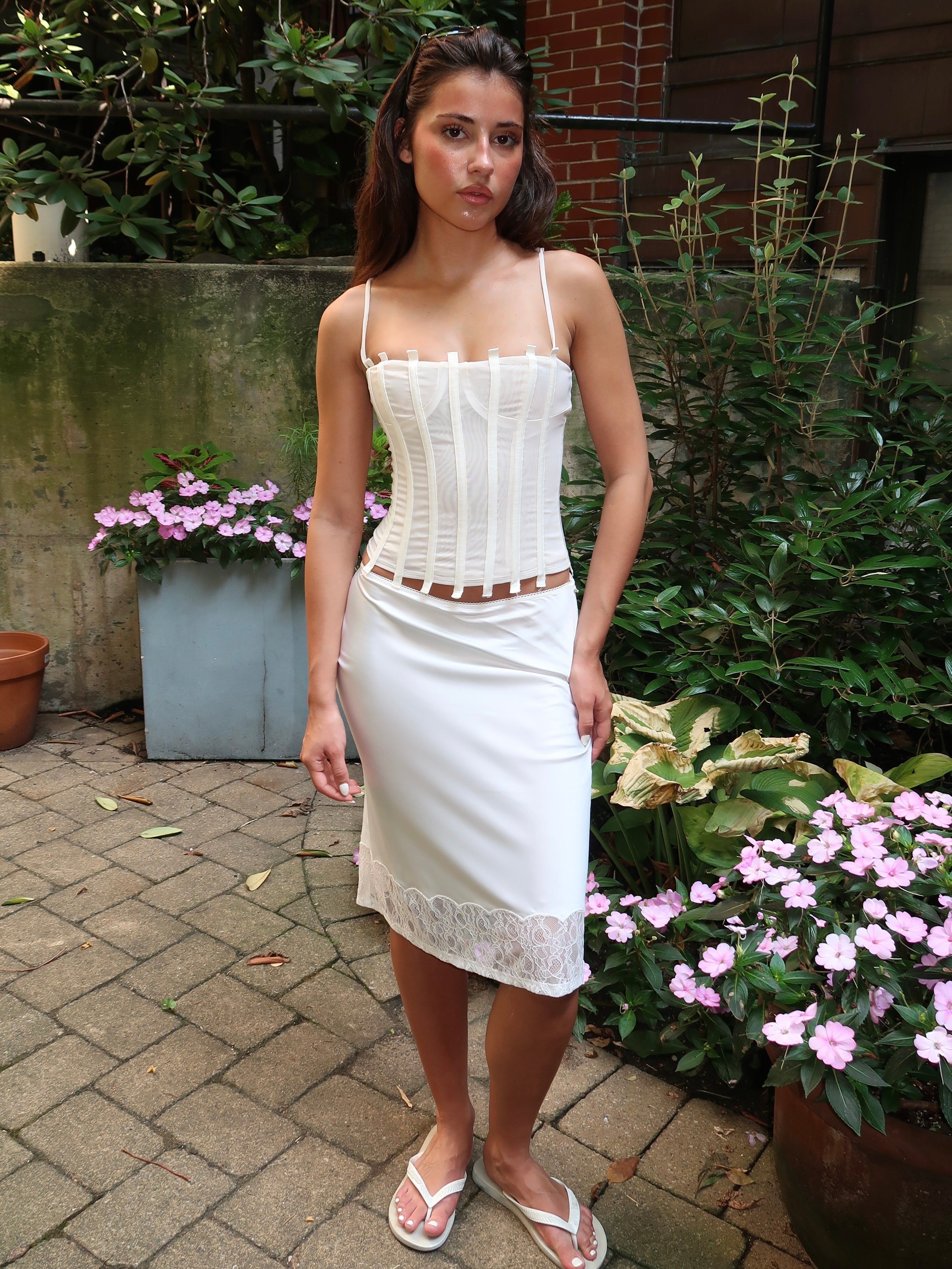 Aimee Skirt in Vanilla
