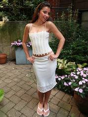 Aimee Skirt in Vanilla