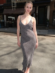 The Jordan Long Dress in Cheetah