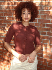 Tabitha Cardigan in Torrone