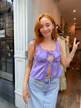 Load image into Gallery viewer, Summer Lace Top in Violet
