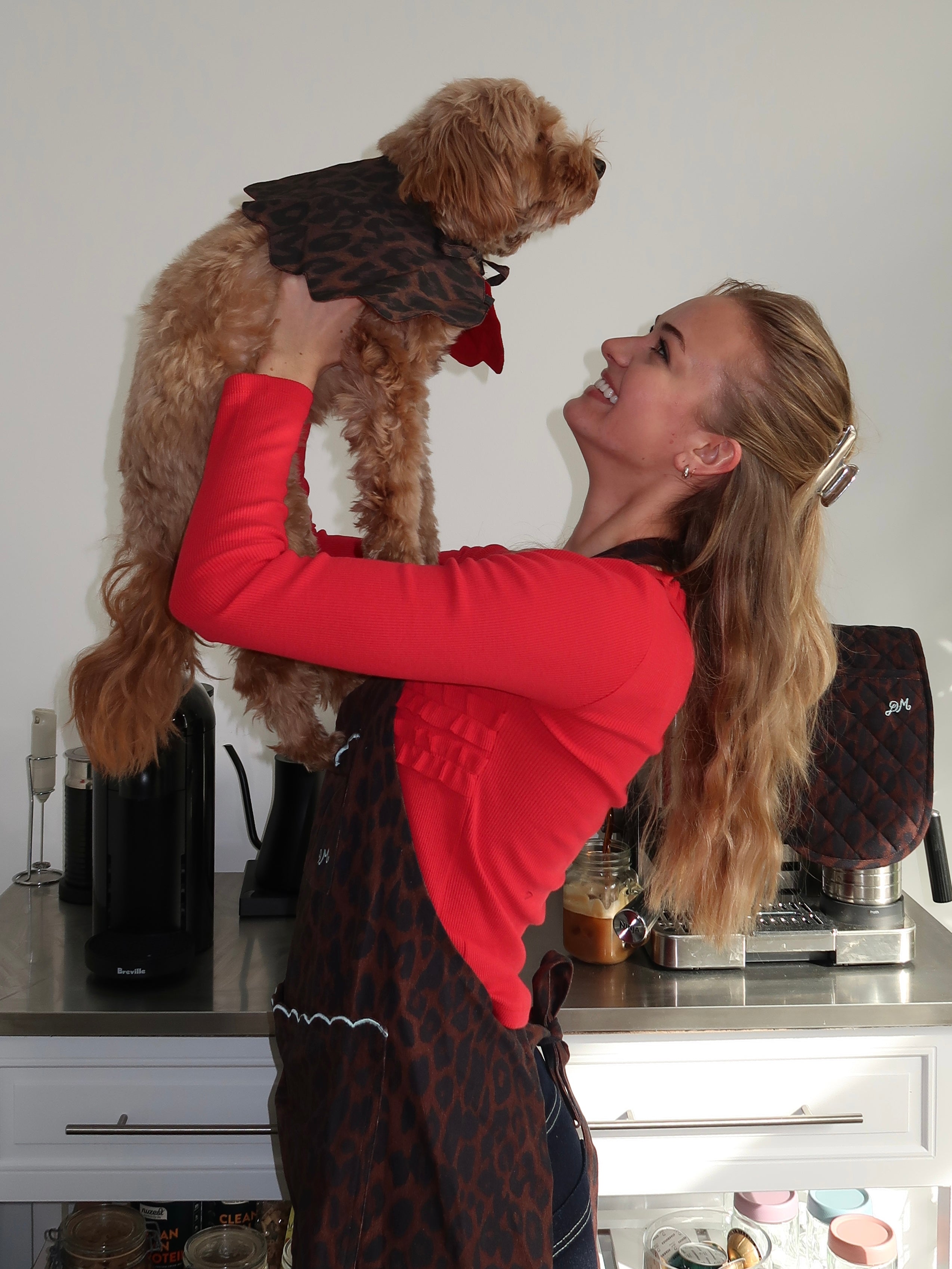 Novelty Wastage Collar in Dark Leopard