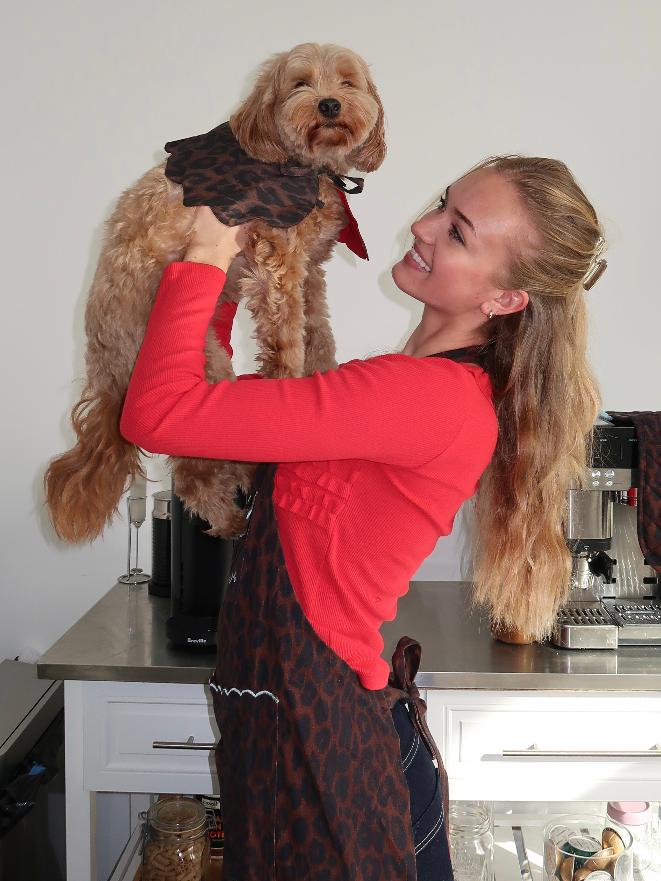 Novelty Wastage Collar in Dark Leopard