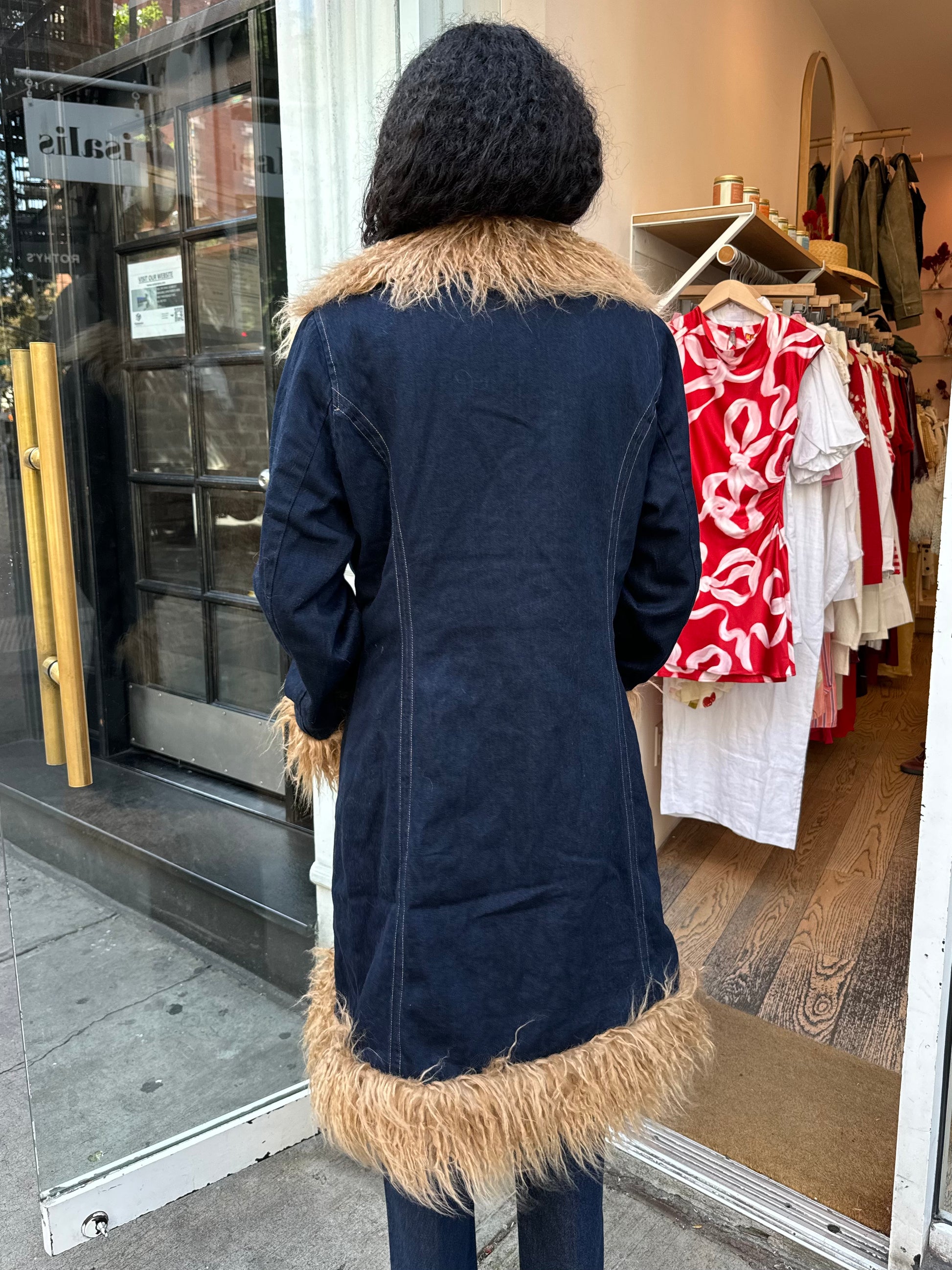 Brandy Jacket in Denim Isalis