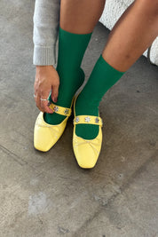 Trouser Socks in Deep Green