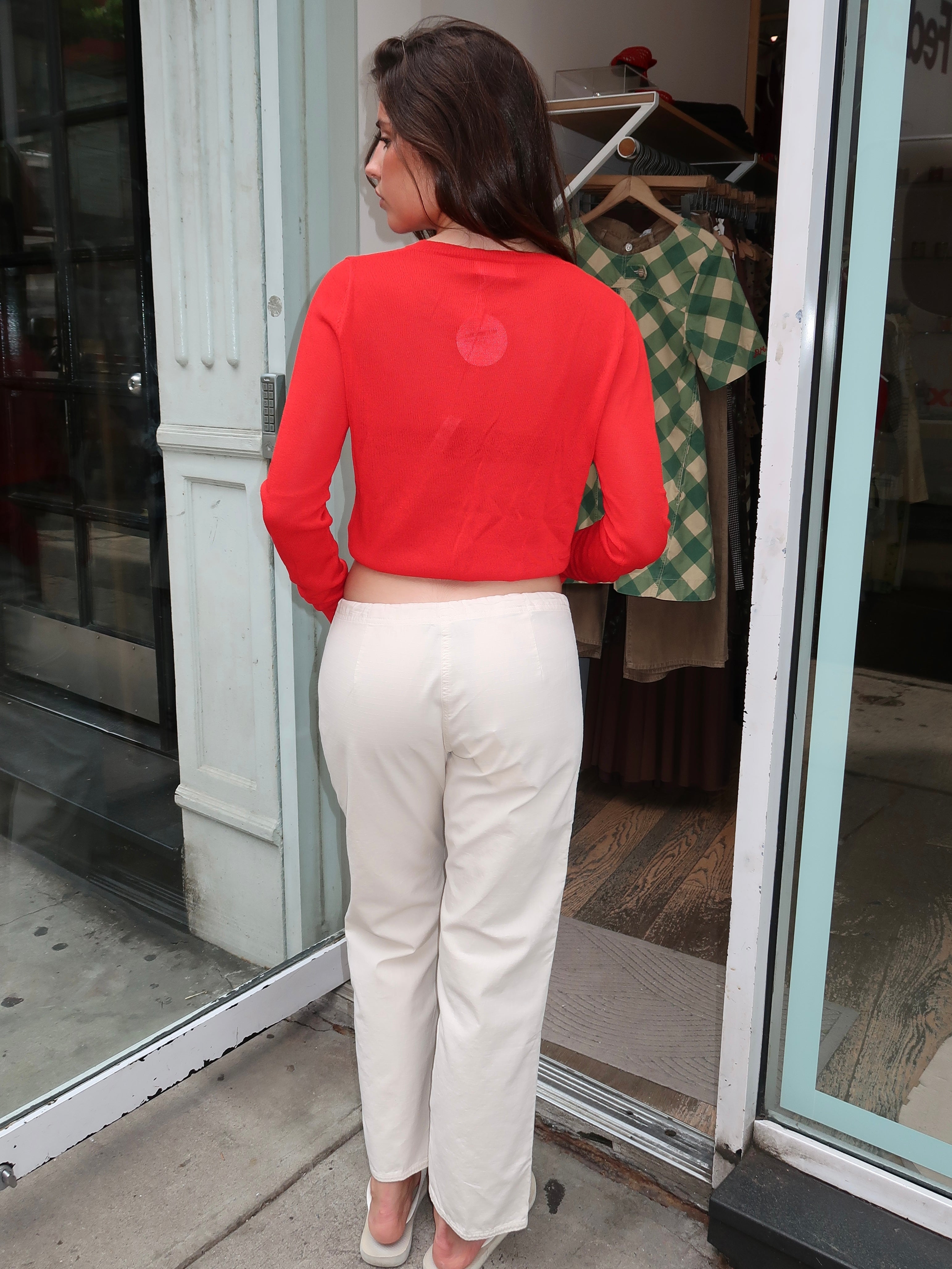 Laguna Pant in Crema
