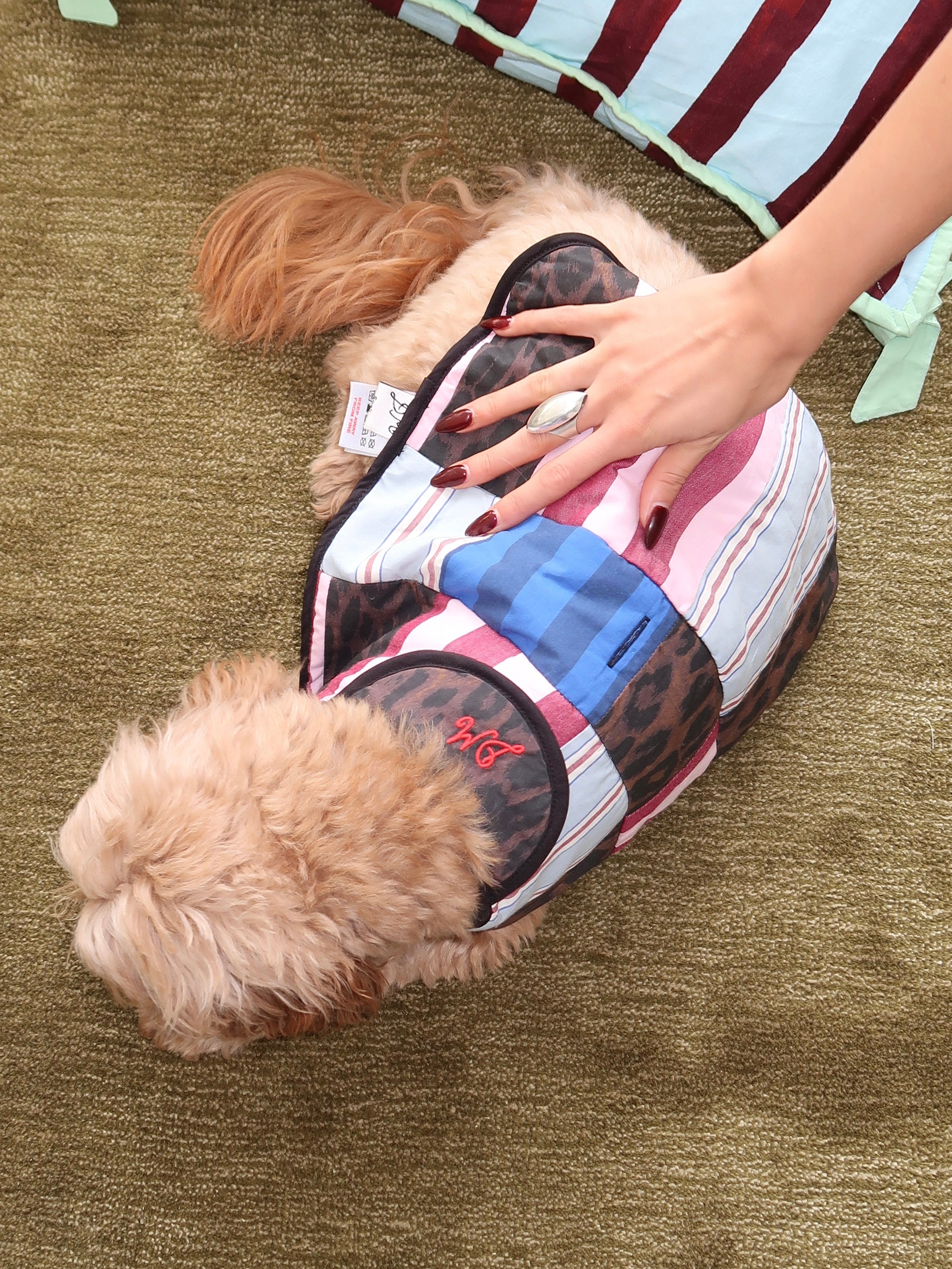 Dog Coat in Patchwork