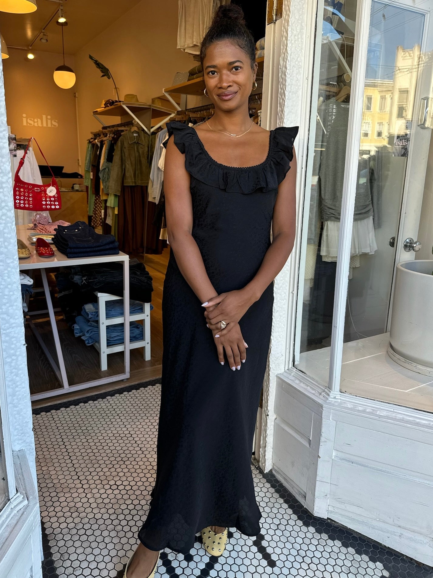 abigail maxi dress Abigail Maxi Dress in Brown
