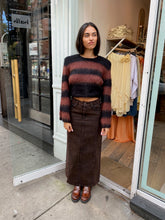 Load image into Gallery viewer, JamillaGZ Long Skirt in Bitter Chocolate
