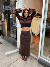 Load image into Gallery viewer, JamillaGZ Long Skirt in Bitter Chocolate

