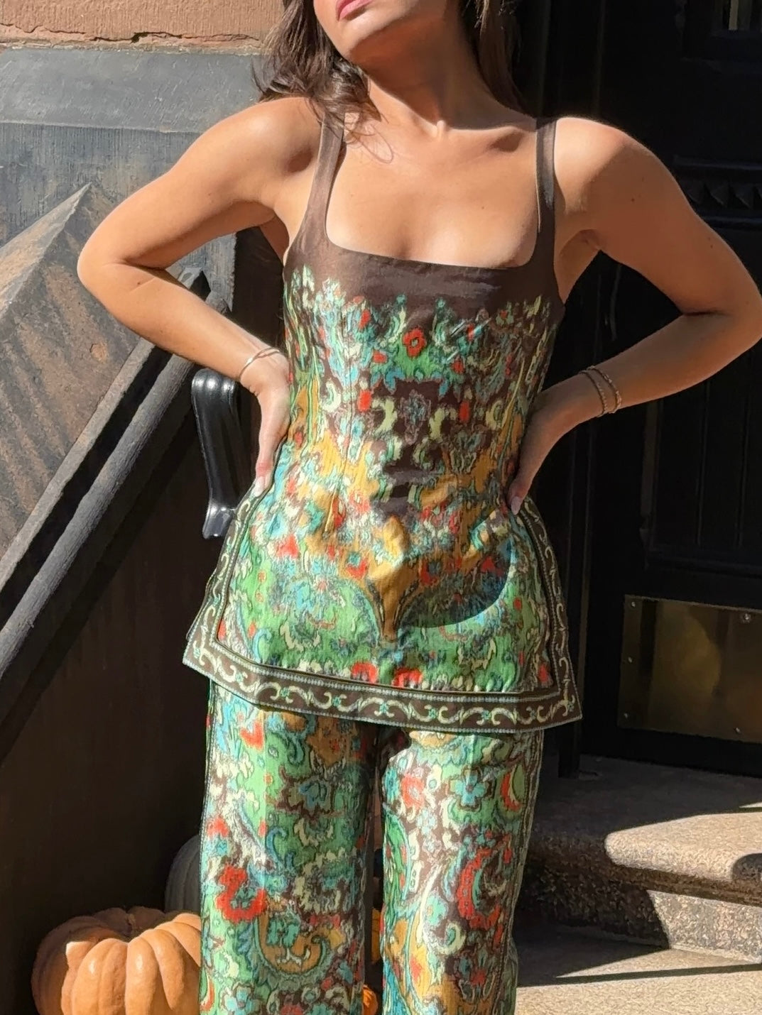 Charlotte Top in Multi