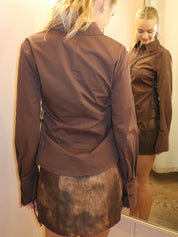 Alara Shirt in Brown
