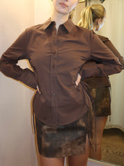 Alara Shirt in Brown