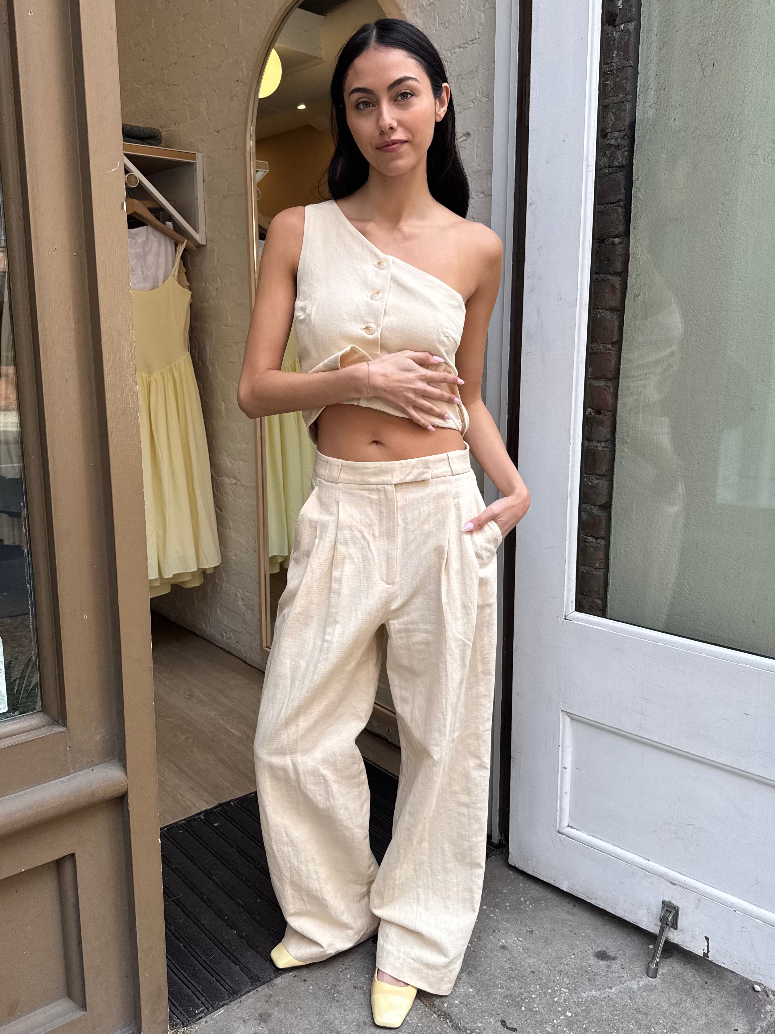 Bryony Pants in Cream