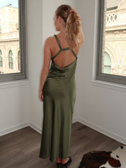 Ibiza Maxi Dress in Green Tea