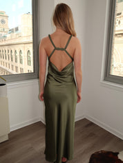 Ibiza Maxi Dress in Green Tea