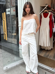 Navia Jeans in Milk