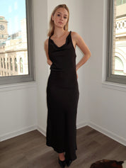 Ibiza Maxi Dress in Black