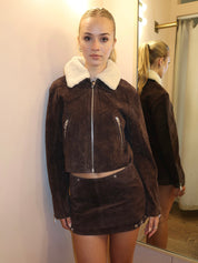 Down to Earth Jacket in Brown