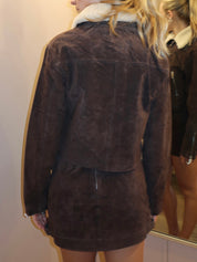 Down to Earth Jacket in Brown