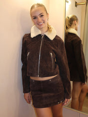 Down to Earth Jacket in Brown