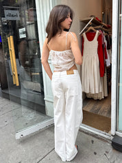 Navia Jeans in Milk