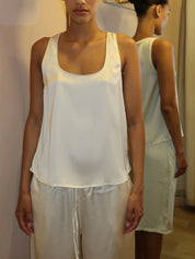 Mikayla Tank Top in Ivory