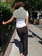 The Pop Pinstripe Simple Pant in Jet