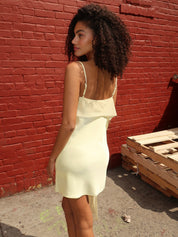 Devlyn Mini Dress in Butter