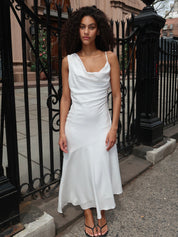 Cielo Dress in White