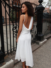 Cielo Dress in White