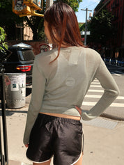 The Knit Long Sleeve in Dill