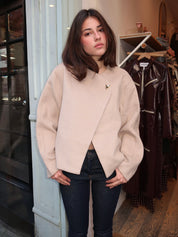 Jennah Jacket in Oatmeal