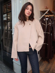 Jennah Jacket in Oatmeal