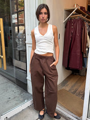 Curve Pant in Espresso