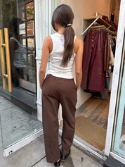 Curve Pant in Espresso