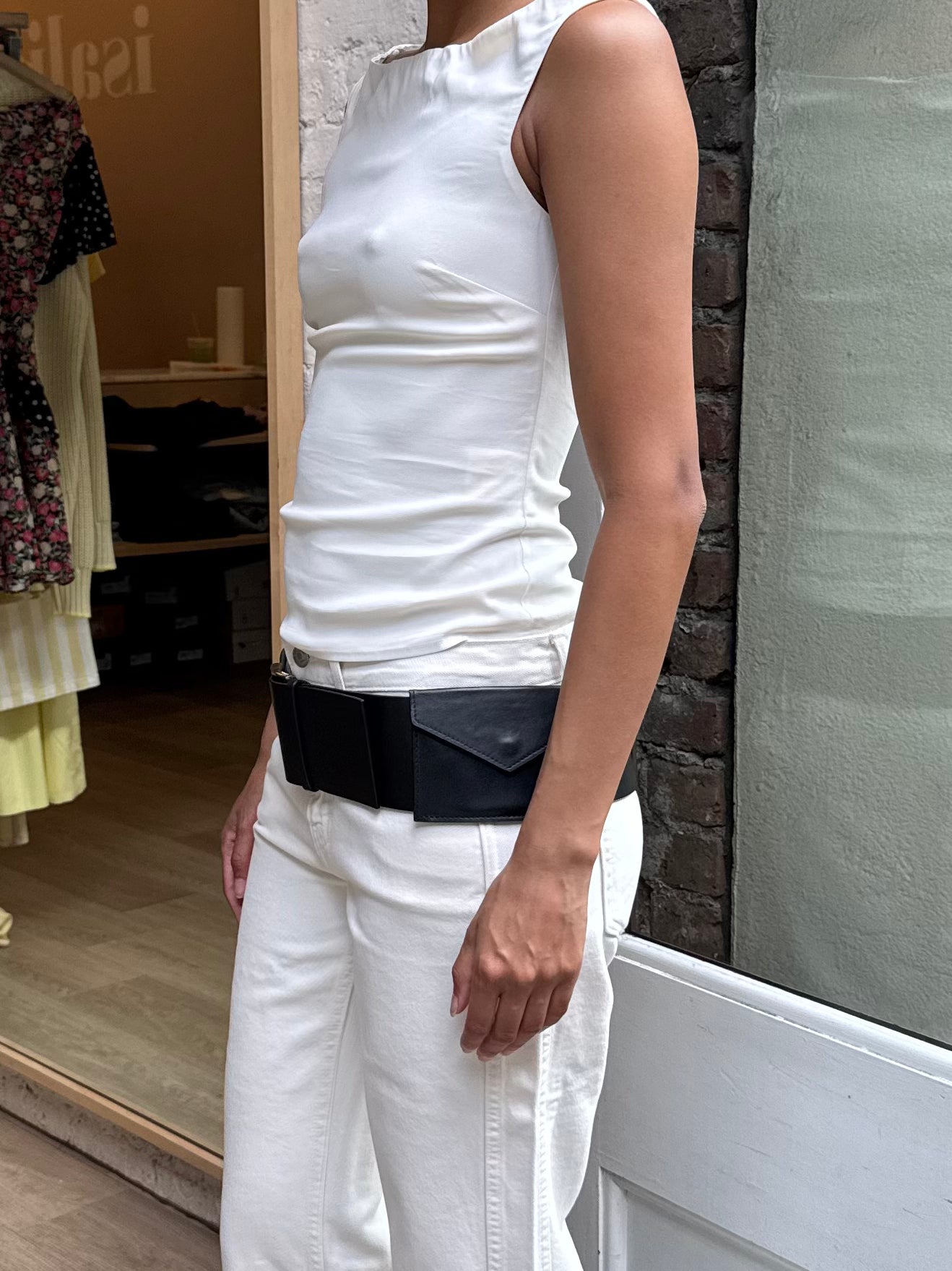 Wide Utility Belt in Black
