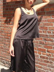 Mikayla Tank Top in Black