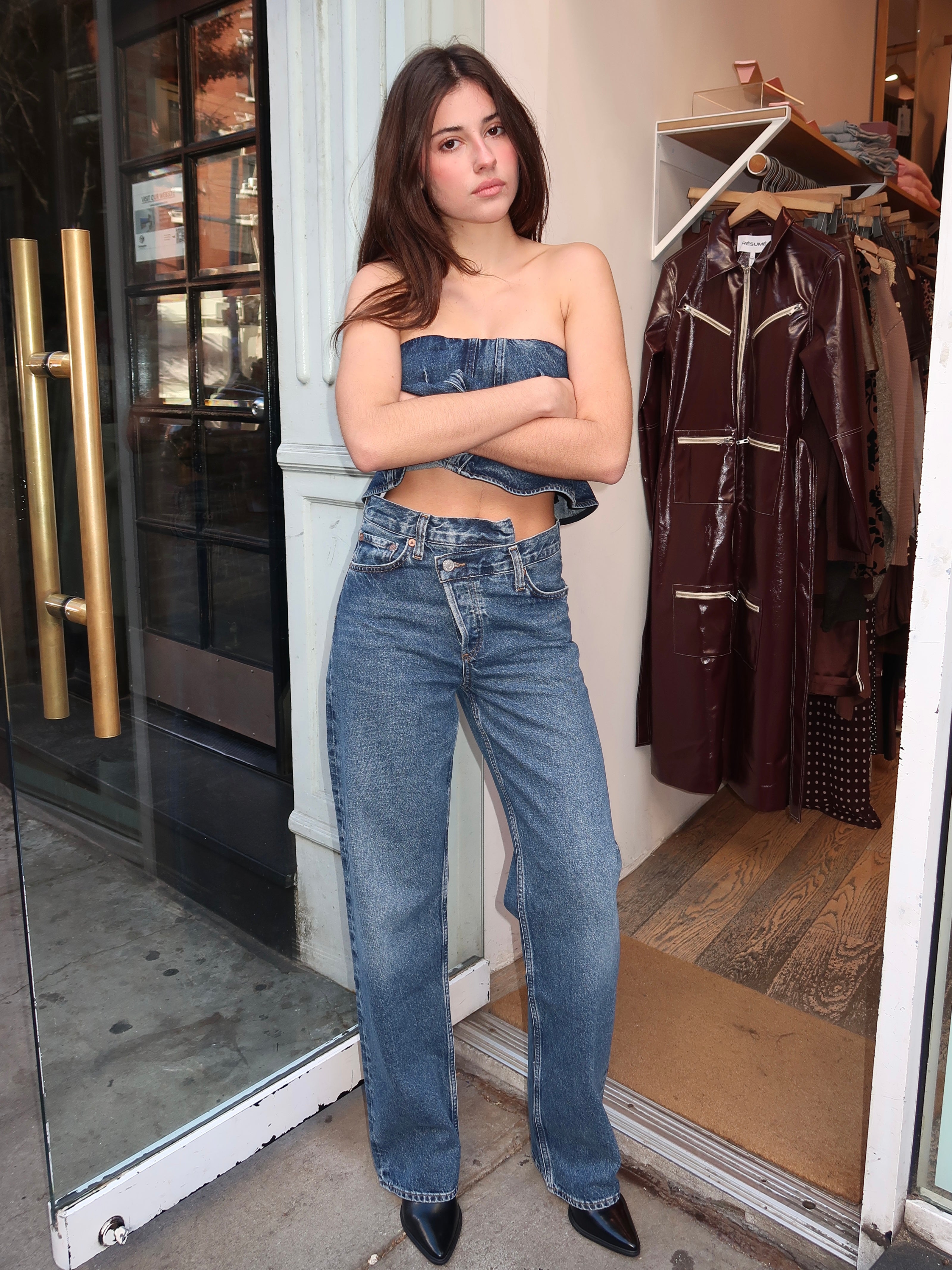 Arc Criss Cross Jean in Form