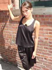 Mikayla Tank Top in Black