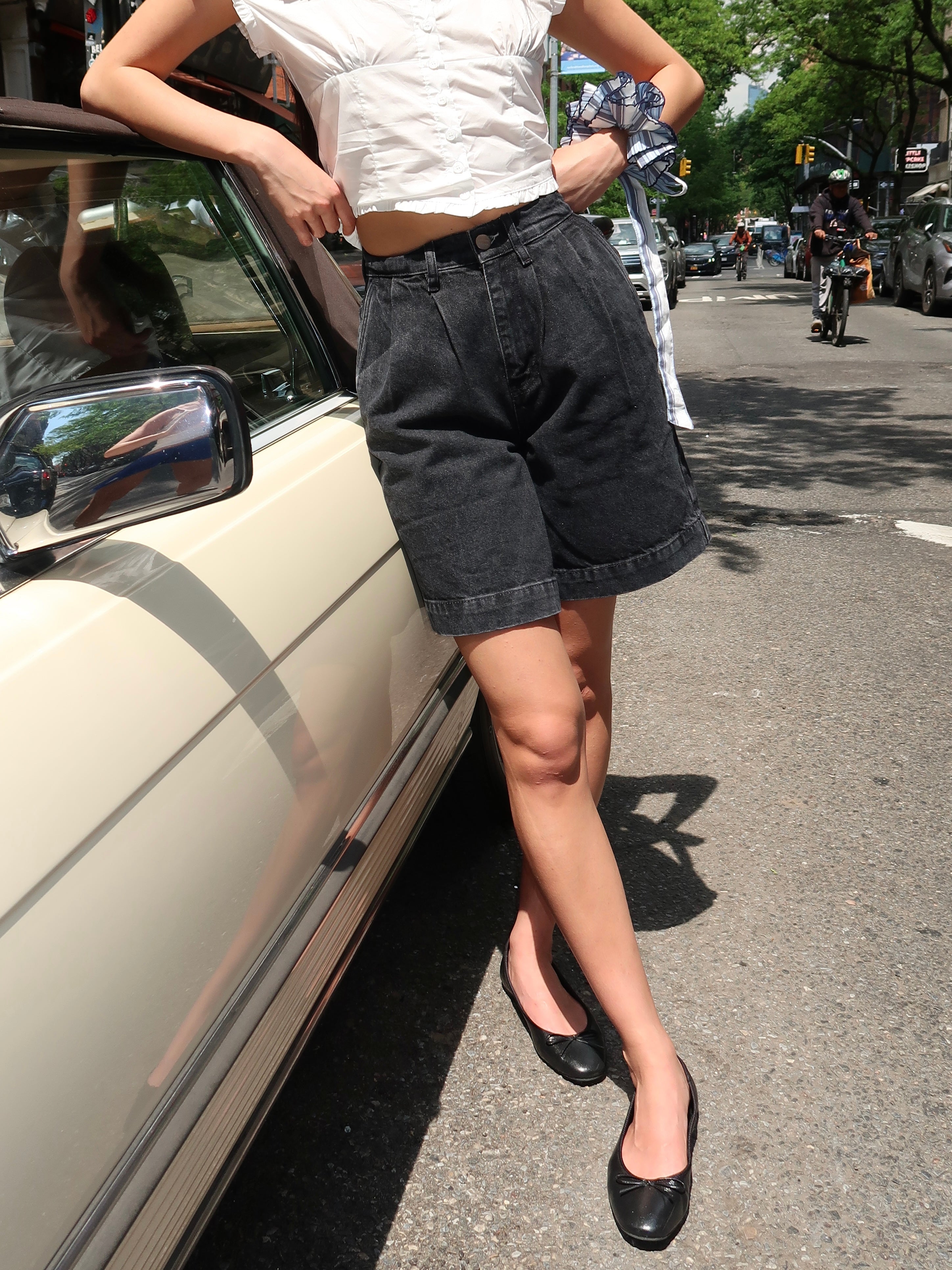 Nova Jorts in Washed Black