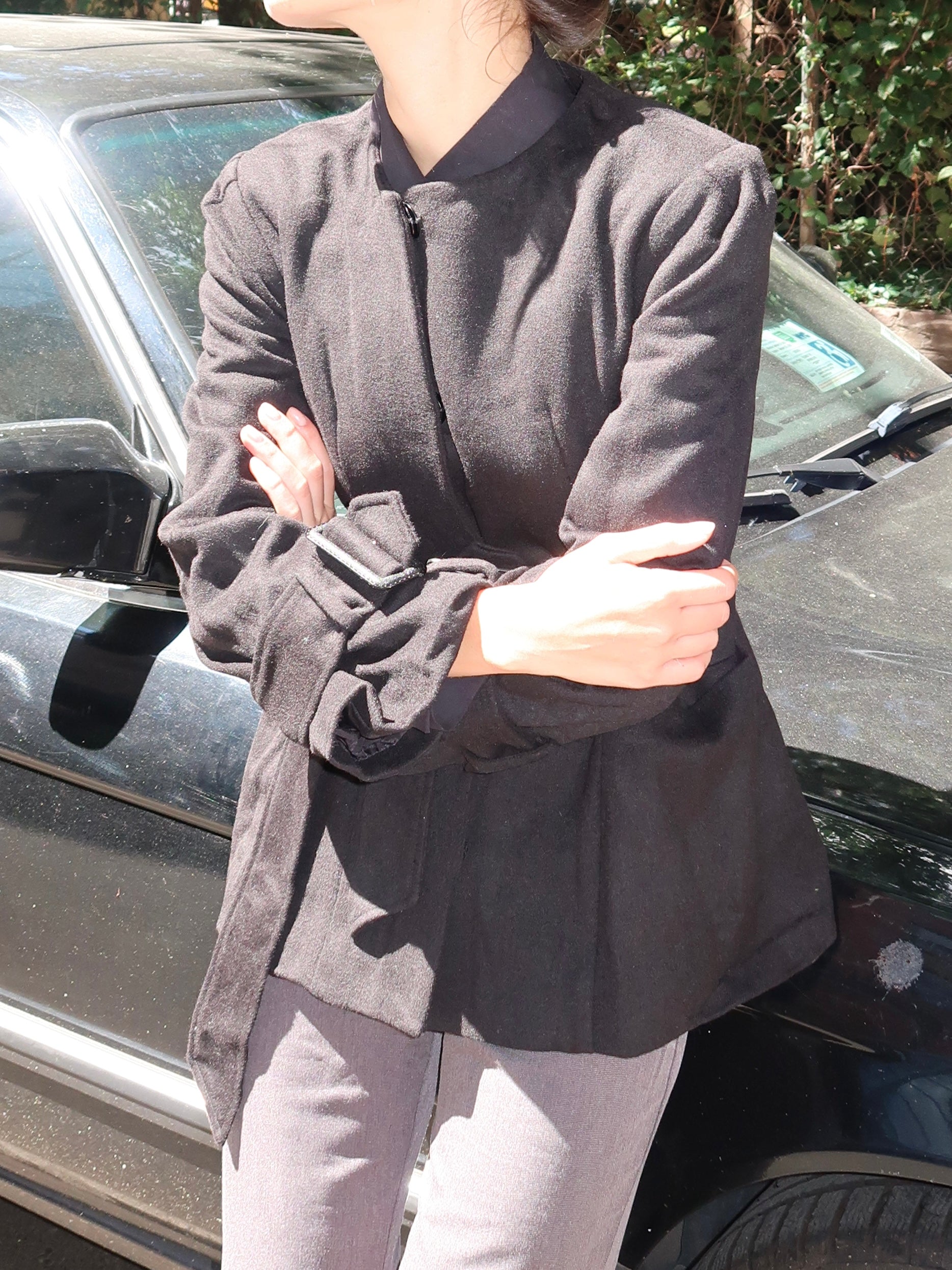 Bells Wool Jacket in Black