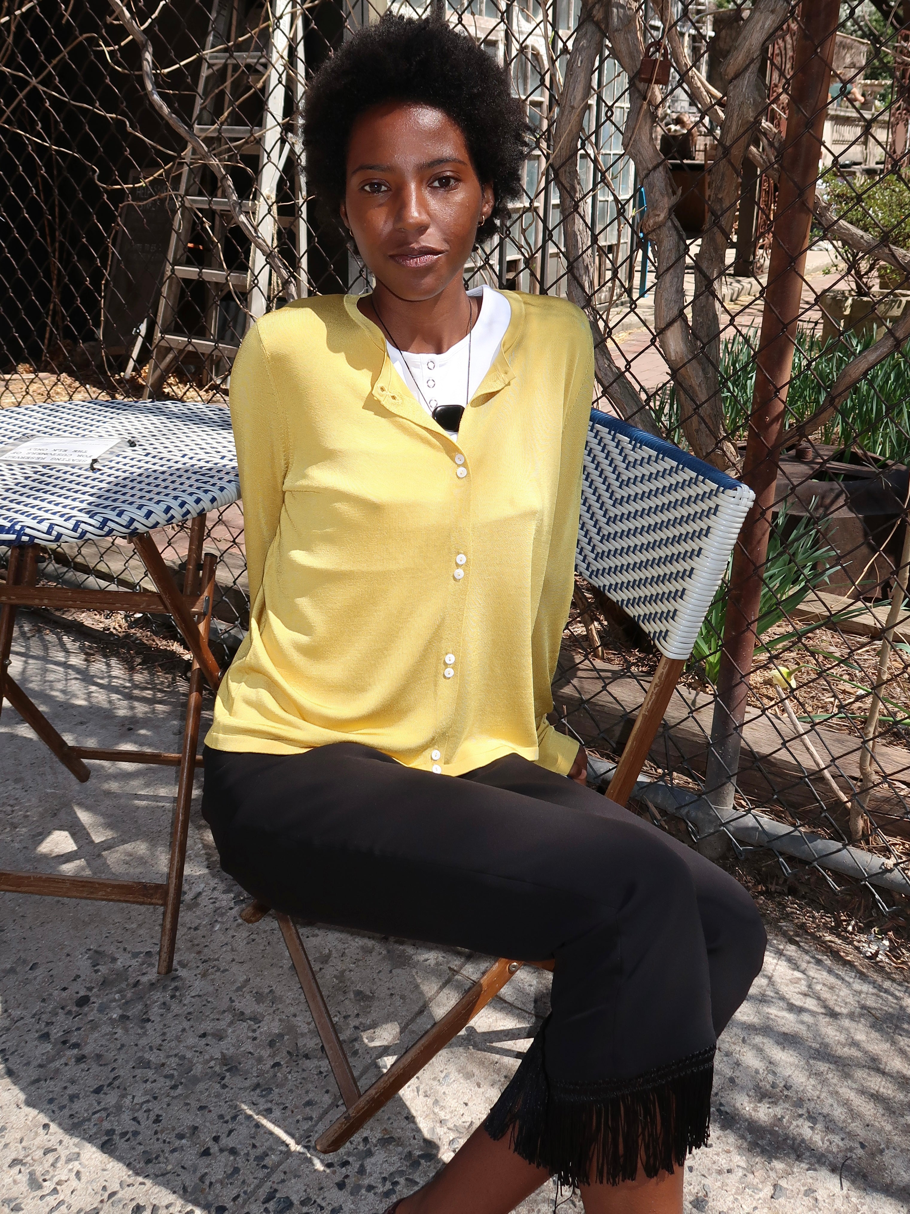 Rae Cardigan in Honey