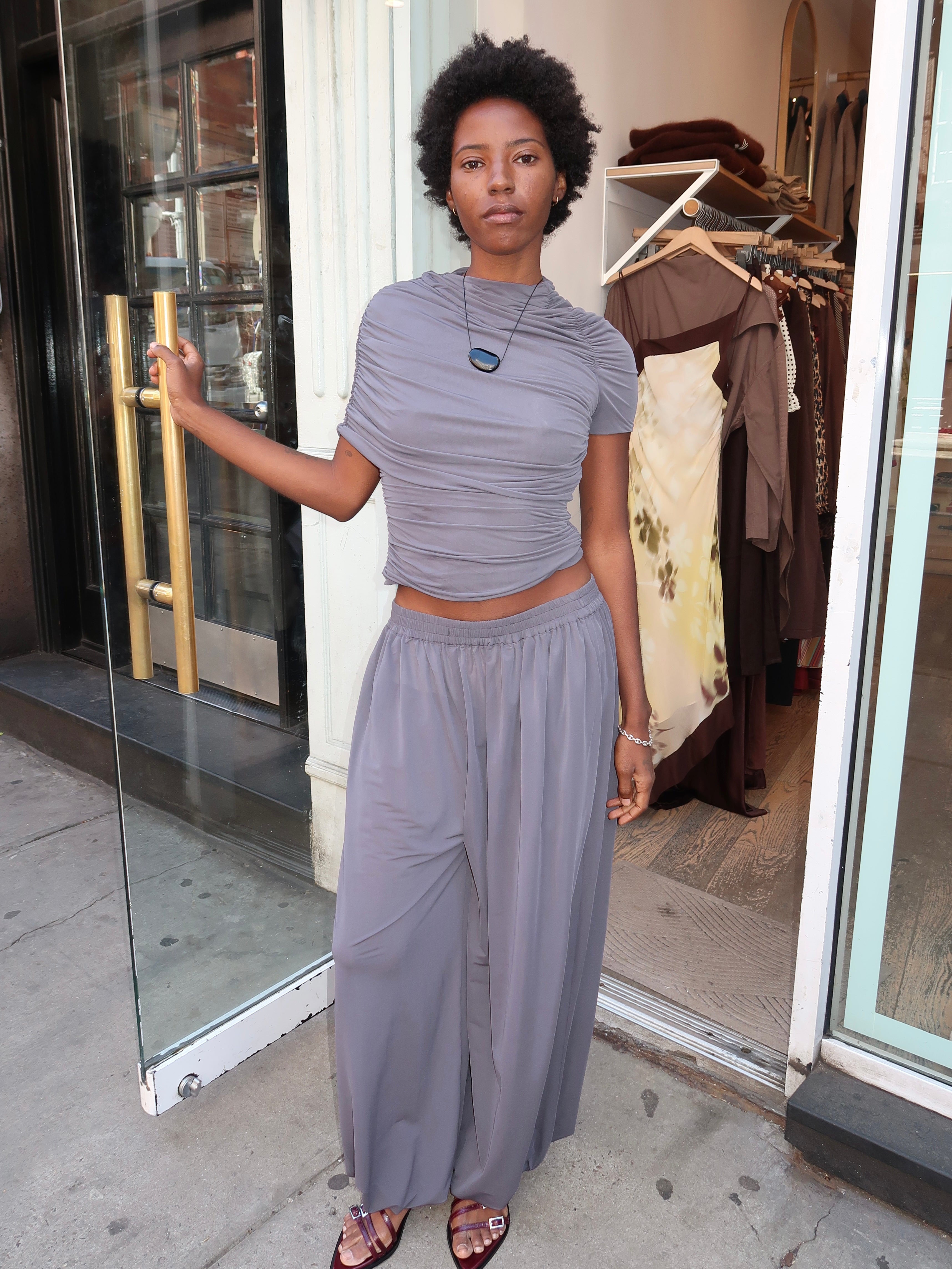 Dickens Pants in Charcoal